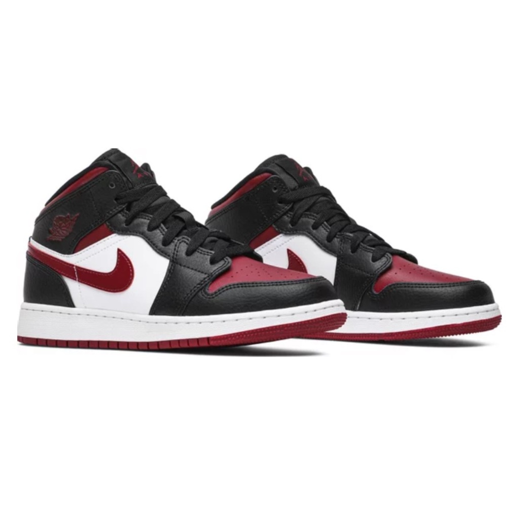Air Jordan 1 Mid GS 'Noble Red'